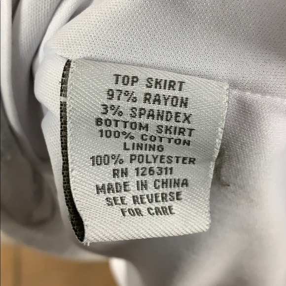 Ronni Nicole black white fit & flare dress - Picture 8 of 8